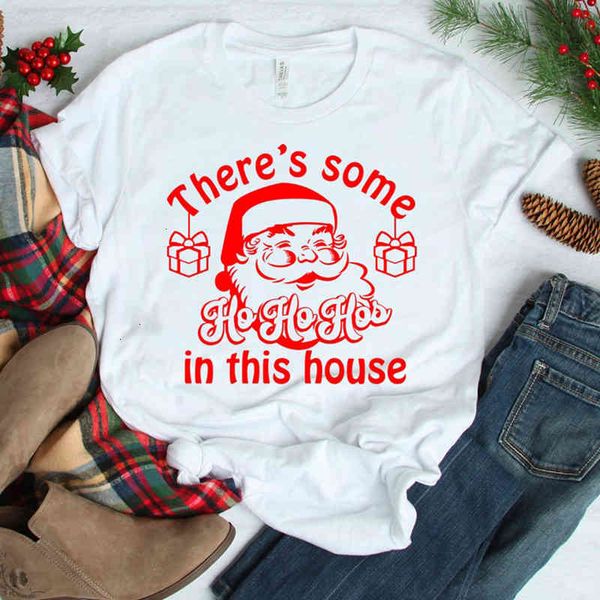 women's t-shirt there are some ho in this happy vintage christmas house kawaii for woman 90s aesthetic grunge more fashion t-shirts qb, White
women's t-shirt there are some ho in this happy vintage christmas house kawaii for woman 90s aesthetic grunge more fashion t-shirts qb, White