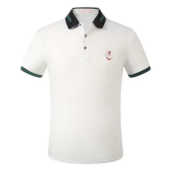 2022 men's designer polo shirts luxury italian men's clothes short sleeves fashion casual men's summer t-shirts multiple colo, White;black
2022 men's designer polo shirts luxury italian men's clothes short sleeves fashion casual men's summer t-shirts multiple colo, White;black