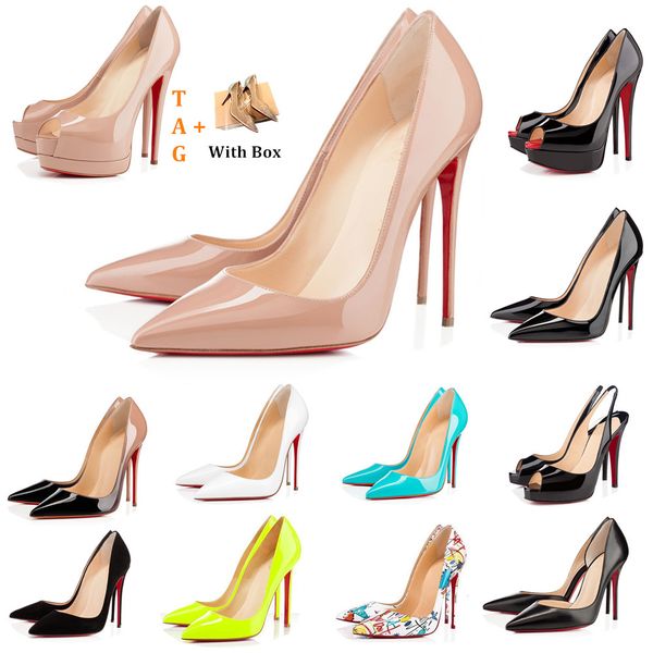 red bottoms high heels luxury womens platform dress shoe women designer peep-toes sandals pointed toe reds sole 8cm 10cm 12cm wedding shoes, Black
red bottoms high heels luxury womens platform dress shoe women designer peep-toes sandals pointed toe reds sole 8cm 10cm 12cm wedding shoes, Black