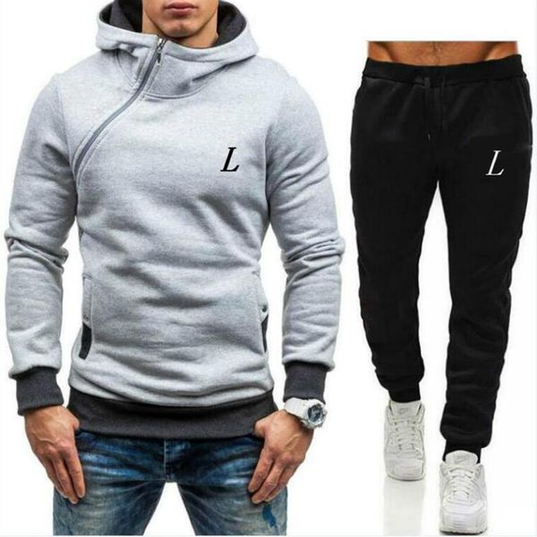 mens tracksuits letter print fleece sweatsuits fashion hommes jogger fit suits pollover hooded hoodies casual long pants outfits s192j, Gray
mens tracksuits letter print fleece sweatsuits fashion hommes jogger fit suits pollover hooded hoodies casual long pants outfits s192j, Gray