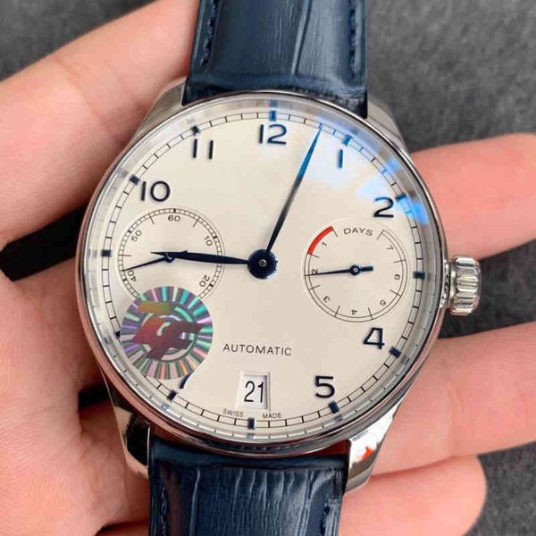 zf portugal seven series automatic mechanical men's watch day chain real kinetic energy roast blue pointer, Slivery;brown
zf portugal seven series automatic mechanical men's watch day chain real kinetic energy roast blue pointer, Slivery;brown