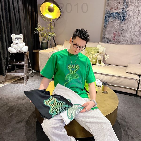 women's t-shirt designer bv home 2022 spring and summer new couple flocking foam bear print round neck casual short sleeve t-shirt for, White
women's t-shirt designer bv home 2022 spring and summer new couple flocking foam bear print round neck casual short sleeve t-shirt for, White