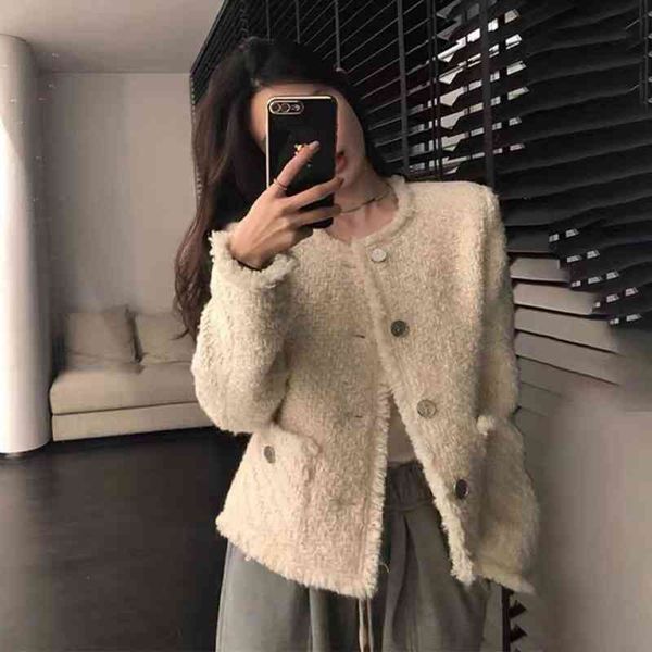 women's knits & tees spring women's clothes 2022 french temperament tweed short coat white small fragrance women 8sir
women's knits & tees spring women's clothes 2022 french temperament tweed short coat white small fragrance women 8sir