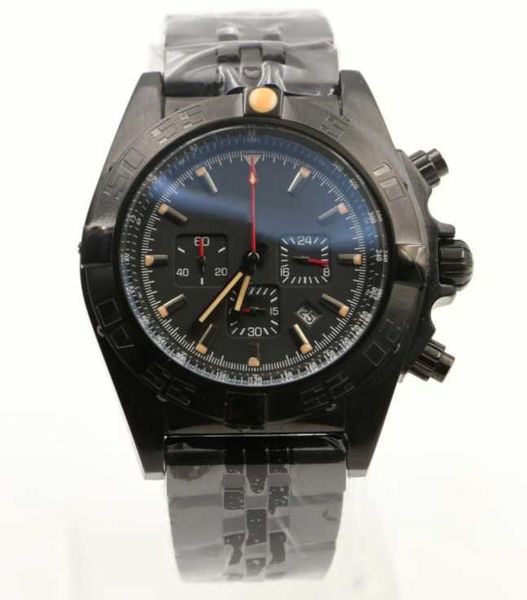 brand avenger famous 45mm full black stainless steel quartz chronograph mens watch watches mens wristwatches rotatable bezel, Slivery;brown
brand avenger famous 45mm full black stainless steel quartz chronograph mens watch watches mens wristwatches rotatable bezel, Slivery;brown