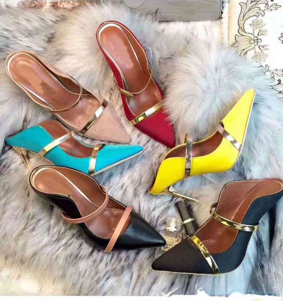 2022 summer new pointed baotou back empty super high heel thin belt fashion semi slipper women, Black
2022 summer new pointed baotou back empty super high heel thin belt fashion semi slipper women, Black