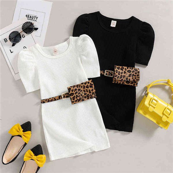 1-6y fashion girls dress with belt bags 2022 summer kids clothing solid color puff short sleeve knit straight dress baby outfits g220518, Red;yellow
1-6y fashion girls dress with belt bags 2022 summer kids clothing solid color puff short sleeve knit straight dress baby outfits g220518, Red;yellow