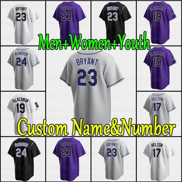 23 kris bryant colorado charlie blackmon rockies brendan rodgers baseball jersey elias diaz c.j. cron ryan mcmahon ezequiel tovar raimel tap, Blue;black
23 kris bryant colorado charlie blackmon rockies brendan rodgers baseball jersey elias diaz c.j. cron ryan mcmahon ezequiel tovar raimel tap, Blue;black