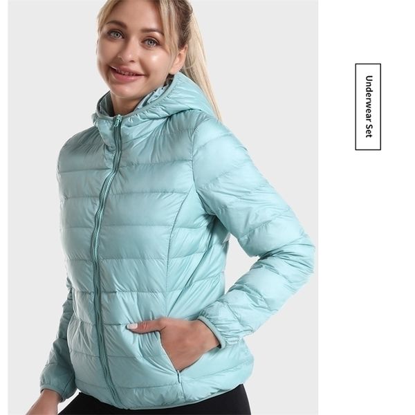 oversize womens down jacket 220812, Black