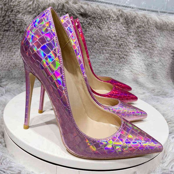 noenname null-12cm women's high-heeled high-quality suitable for wedding pointed head real ps aurora laser big 33-45 t220730, Black
noenname null-12cm women's high-heeled high-quality suitable for wedding pointed head real ps aurora laser big 33-45 t220730, Black