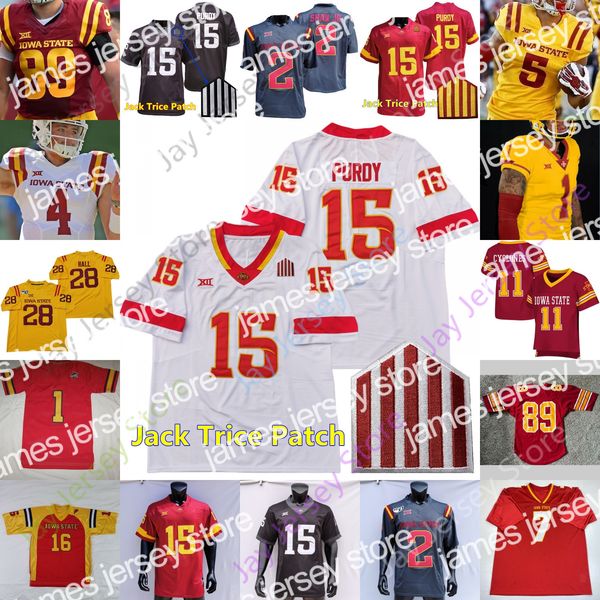 james custom 2020 iowa state cyclones isu football jersey ncaa college jack trice patch landen akers jaquan bailey xavier hutchinson, Black;red
james custom 2020 iowa state cyclones isu football jersey ncaa college jack trice patch landen akers jaquan bailey xavier hutchinson, Black;red