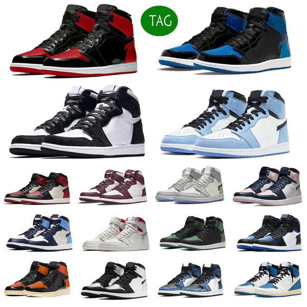 2022 1 men women basketball shoes 1s bred patent royal university blue varsity bred digital pink chicago mens trainers sports sneakers, Black
2022 1 men women basketball shoes 1s bred patent royal university blue varsity bred digital pink chicago mens trainers sports sneakers, Black