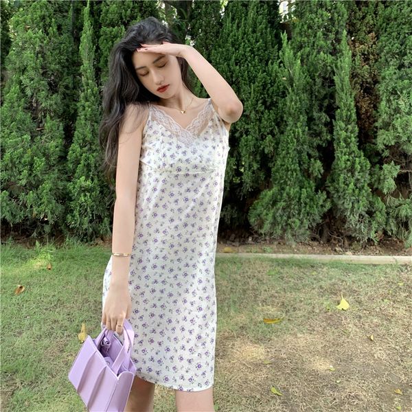 white floral spaghetti strap dresses women female high-waisted dress chic slim summer mini dress new vestidos, Black;gray
white floral spaghetti strap dresses women female high-waisted dress chic slim summer mini dress new vestidos, Black;gray