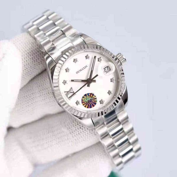 luxury brand 26.5mm ladies watch automatic mechanical sapphire 316l stainless steel white dial clock, Slivery;brown
luxury brand 26.5mm ladies watch automatic mechanical sapphire 316l stainless steel white dial clock, Slivery;brown