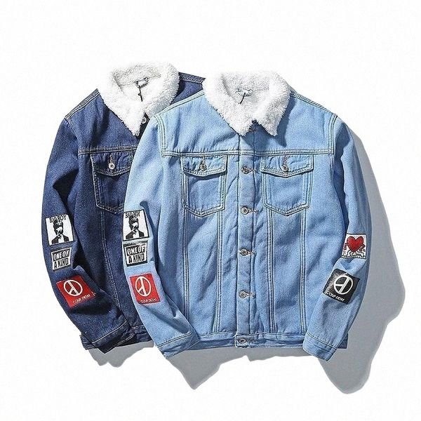 men's jackets wholesale- men 's cotton wool liner velvet warm denim 2021 male fashion outerwear coats large size jackets1 s4df#, Black;brown
men's jackets wholesale- men 's cotton wool liner velvet warm denim 2021 male fashion outerwear coats large size jackets1 s4df#, Black;brown