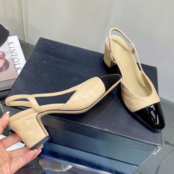 classic dress shoes square toe chunky heels height 6cm sandals for women slingbacks designer sheepskin wedding shoe slide ladies slippers mu, Black
classic dress shoes square toe chunky heels height 6cm sandals for women slingbacks designer sheepskin wedding shoe slide ladies slippers mu, Black
