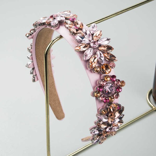 heming hair band fashion baroque shiny colored glass drill band trend simple temperament wide brimmed hair band hair accessories, Silver
heming hair band fashion baroque shiny colored glass drill band trend simple temperament wide brimmed hair band hair accessories, Silver