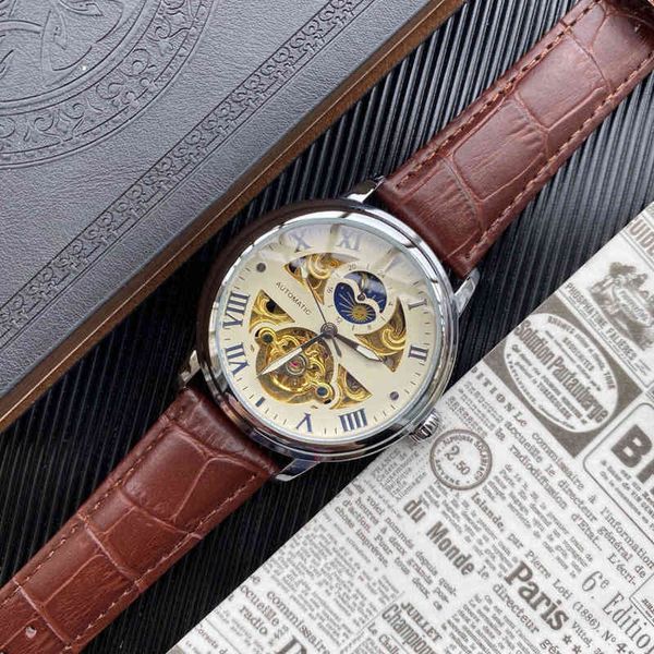 luxury watches for mens pate philipp hollow out automatic large flywheel mechanical four pin work wristwatches fashion nautilus, Slivery;brown
luxury watches for mens pate philipp hollow out automatic large flywheel mechanical four pin work wristwatches fashion nautilus, Slivery;brown