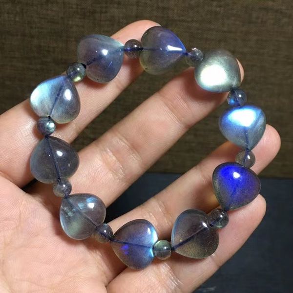 natural rainbow light labradorite heart beads bracelet love clear beads crystal 14x14mm women blue labradorite grey stone aaaaa, Silver
natural rainbow light labradorite heart beads bracelet love clear beads crystal 14x14mm women blue labradorite grey stone aaaaa, Silver