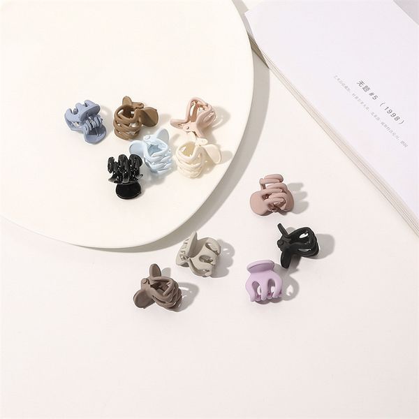 mini size flower hair clip clamp women frosted pumpkin plastic hair claws korea girl ponytail pure color hairpins head wear accessories 11 c, Slivery;golden
mini size flower hair clip clamp women frosted pumpkin plastic hair claws korea girl ponytail pure color hairpins head wear accessories 11 c, Slivery;golden