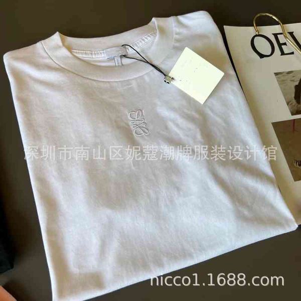 women's t-shirt shenzhen high edition lo luo spring and summer fresh simple small embroidery cotton t-shirt, White
women's t-shirt shenzhen high edition lo luo spring and summer fresh simple small embroidery cotton t-shirt, White