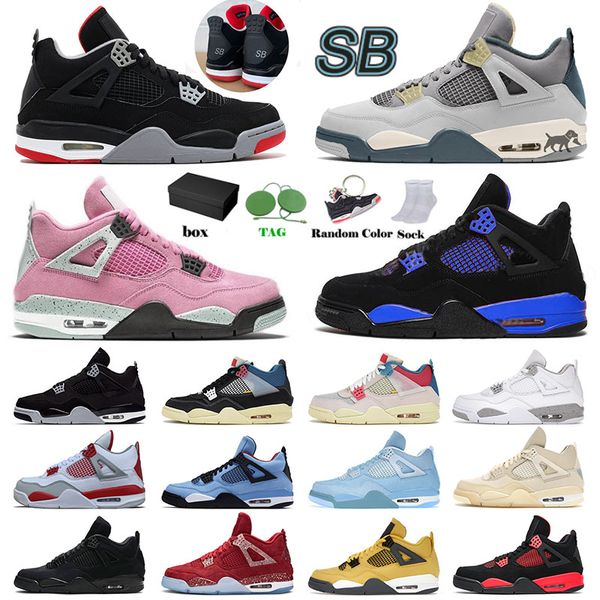 designer j4 basketball shoes mens womens jumpman 4 4s iv peach red blue thunder craft cactus jack sb bred purple green sports sneakers train
designer j4 basketball shoes mens womens jumpman 4 4s iv peach red blue thunder craft cactus jack sb bred purple green sports sneakers train