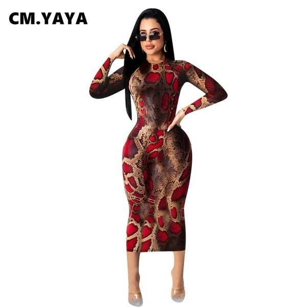 cm.yaya fall winter street leopard print women midi dress long sleeve active bodycon club party pencil mid-calf dresses 220506, Black;gray
cm.yaya fall winter street leopard print women midi dress long sleeve active bodycon club party pencil mid-calf dresses 220506, Black;gray