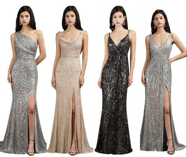 shinny glter sequined mermaid bridesmaid dresses backless split long evening party prom gowns custom made bm3111-3114, White;pink
shinny glter sequined mermaid bridesmaid dresses backless split long evening party prom gowns custom made bm3111-3114, White;pink