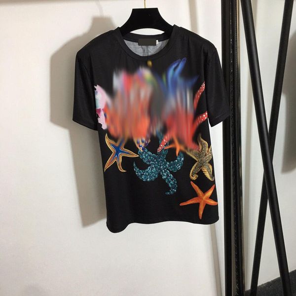 226 2022 runway spring summer brand same style t shirt short sleeve crew neck black white cotton fashion womens clothes womens meiyi, White;black
226 2022 runway spring summer brand same style t shirt short sleeve crew neck black white cotton fashion womens clothes womens meiyi, White;black