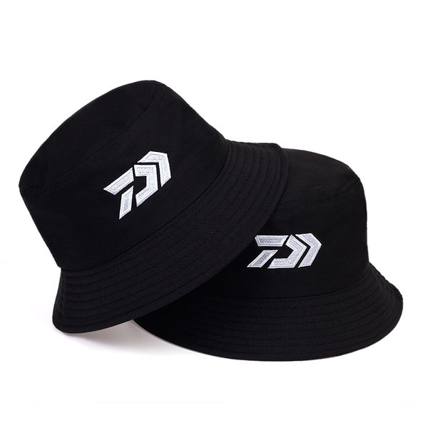 summer bucket hats print foldable fisherman hat woman beach sun cap man fashion panama casquette 220513, Blue;gray