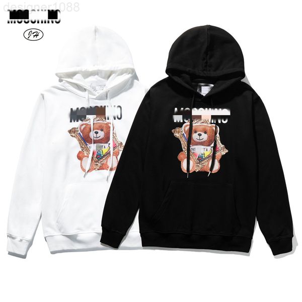 men's hoodies & sweatshirts designer 2021 spring and autumn loose men's women's coats thin damaged p frame little bear hoodie, Black
men's hoodies & sweatshirts designer 2021 spring and autumn loose men's women's coats thin damaged p frame little bear hoodie, Black