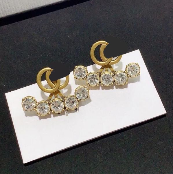 stud charm gujia earrings luxury jewelry designer original packagingcci letter g earrings classic vintage brass made old rhinestones, Golden;silver
stud charm gujia earrings luxury jewelry designer original packagingcci letter g earrings classic vintage brass made old rhinestones, Golden;silver