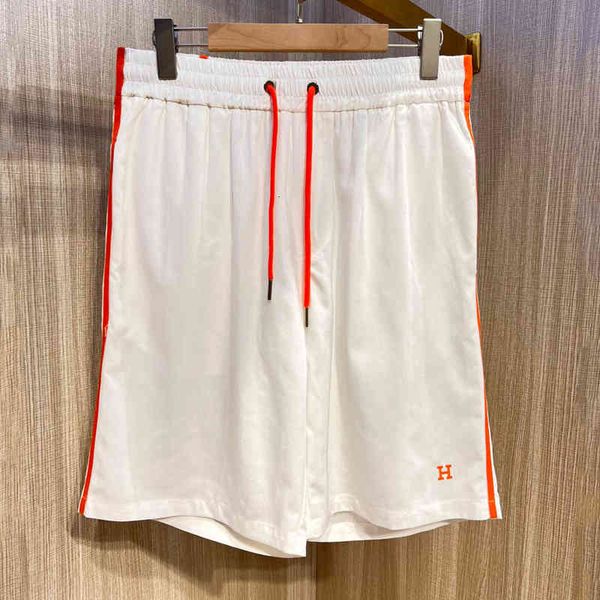 men's pants summer high-end fashion brand small label embroidery contrast ribbon decoration cotton hemp casual five point shorts beach, Black
men's pants summer high-end fashion brand small label embroidery contrast ribbon decoration cotton hemp casual five point shorts beach, Black