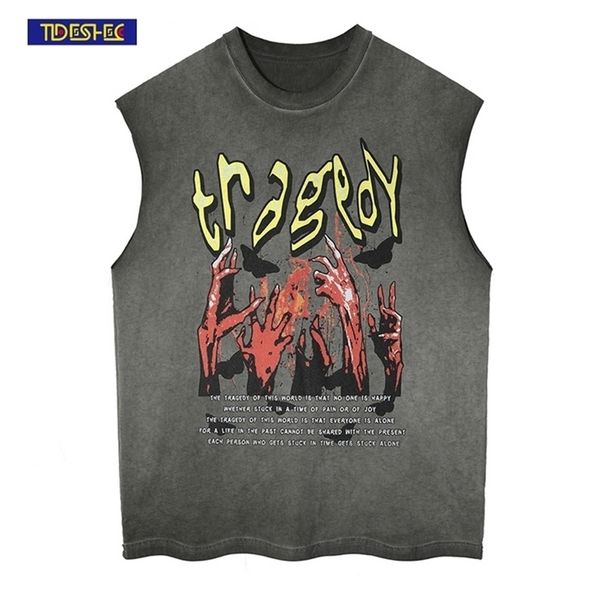 mens vest abyss hands print tank hip hop summer male sleeveless plus size oneck casual tshirt 2 colors 220610, White;black
mens vest abyss hands print tank hip hop summer male sleeveless plus size oneck casual tshirt 2 colors 220610, White;black