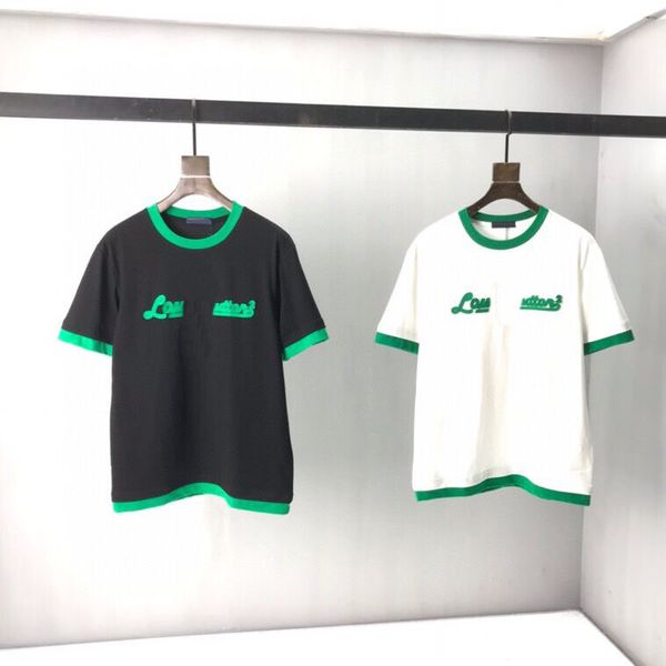 2022ss new print short-sleeved trendy fashion t-shirt cotton fabric designer clothes 55o5, Black;brown
2022ss new print short-sleeved trendy fashion t-shirt cotton fabric designer clothes 55o5, Black;brown