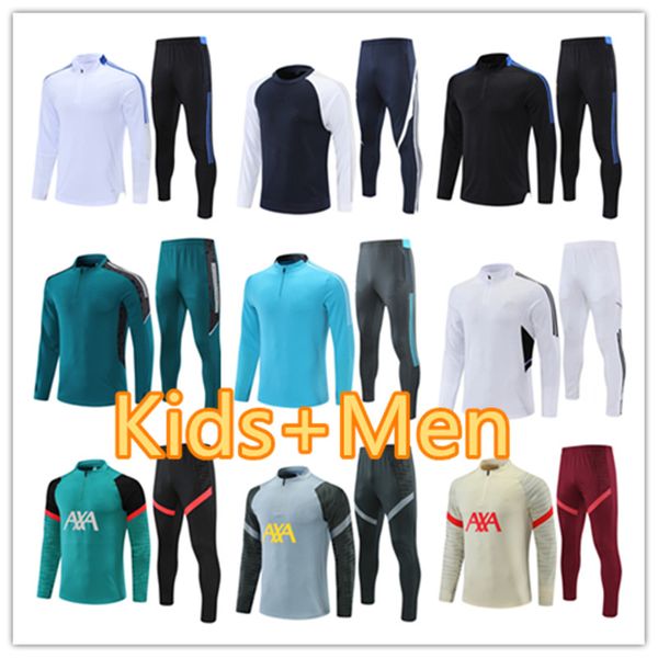 2022 football jerseys mens and kids kit soccer tracksuit jersey training jacket chandal futbol survetement foot maillot de tracksuits, Black
2022 football jerseys mens and kids kit soccer tracksuit jersey training jacket chandal futbol survetement foot maillot de tracksuits, Black