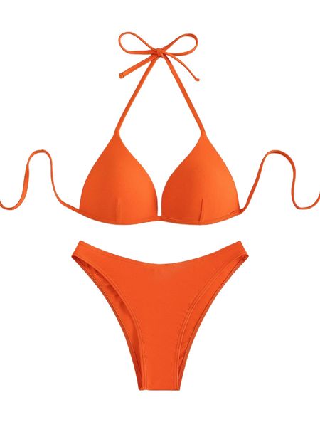 neon orange halter push up bikini swimsuit d3dy#, White;black
neon orange halter push up bikini swimsuit d3dy#, White;black