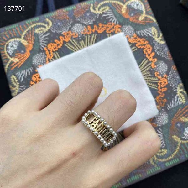 jewel fashion letter ring women's fashion brass used pearl fashion personality ring, Silver
jewel fashion letter ring women's fashion brass used pearl fashion personality ring, Silver