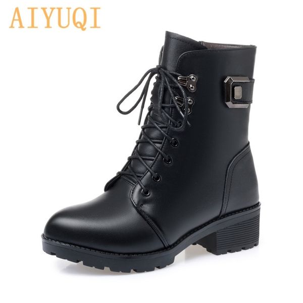 aiyuqi ankle boots women winter new wool warm nonslip ladies' boots large size 41 42 43 winter snow boots 201124, Black
aiyuqi ankle boots women winter new wool warm nonslip ladies' boots large size 41 42 43 winter snow boots 201124, Black