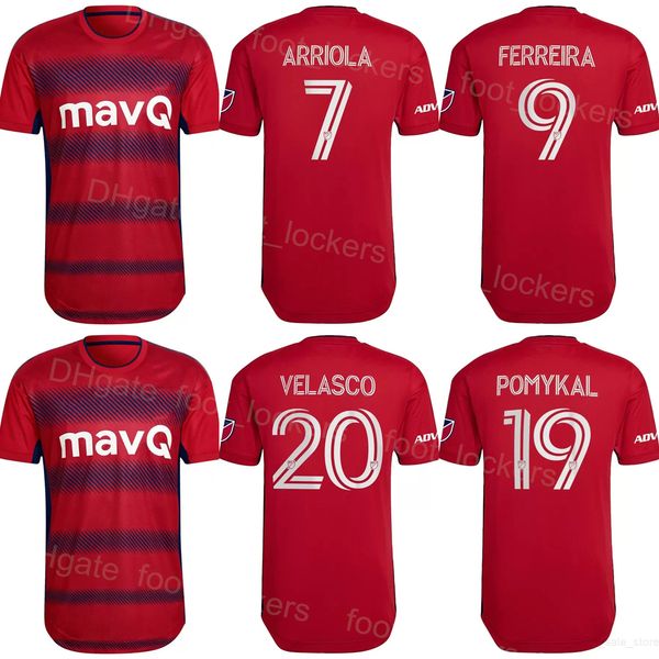 club team mls 2022 soccer jersey 10 jesus ferreira 7 paul arriola 20 alan velasco 18 brandon servania 6 edwin cerrillo 3 martinez 4 farfan f, Black;yellow
club team mls 2022 soccer jersey 10 jesus ferreira 7 paul arriola 20 alan velasco 18 brandon servania 6 edwin cerrillo 3 martinez 4 farfan f, Black;yellow