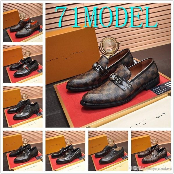 cq men leather casual oxfords mens genuine leather designer luxury dress shoes business formal shoe plus size 33 wedding 33, Black