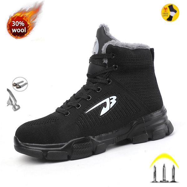 size 37-50 winter boots for men working shoes steel toe anti-smash safety shoes sneakers indestructible outdoor snow boots, Black;brown
size 37-50 winter boots for men working shoes steel toe anti-smash safety shoes sneakers indestructible outdoor snow boots, Black;brown