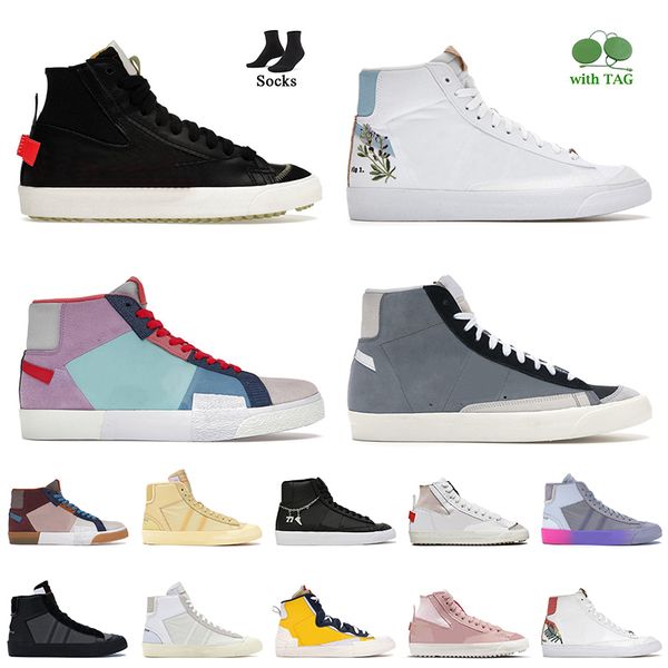 women mens fashion platform running shoes with socks white blazer mid 77 vintage trainers black bright crimson indigo mosaic grim reaper sun
women mens fashion platform running shoes with socks white blazer mid 77 vintage trainers black bright crimson indigo mosaic grim reaper sun