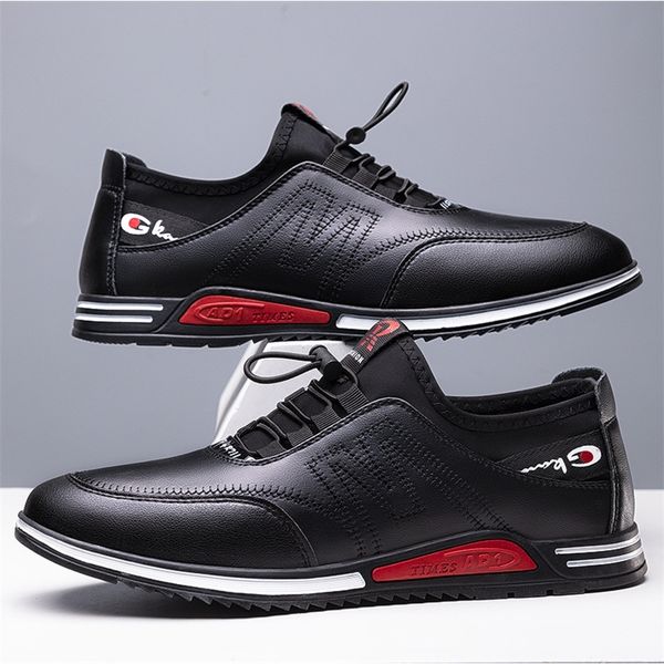 men s leather casual shoes business soft soled flats comfortable walking anti slip slip on moccasins black male footwear sneaker 220726
men s leather casual shoes business soft soled flats comfortable walking anti slip slip on moccasins black male footwear sneaker 220726