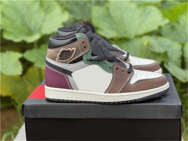 2022 authentic 1 high og hand crafted basketball shoes men women black archaeo brown dark chocolate dh3097-001 sports sneakers with box
2022 authentic 1 high og hand crafted basketball shoes men women black archaeo brown dark chocolate dh3097-001 sports sneakers with box