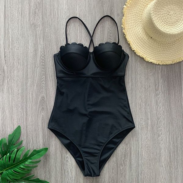 solid black scalloped molded cup swimsuit push up women monokini beachwear bathing suit swimwear biquini y200824, White;black
solid black scalloped molded cup swimsuit push up women monokini beachwear bathing suit swimwear biquini y200824, White;black