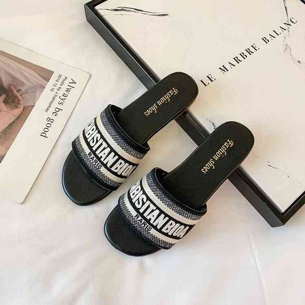 designer shoes slippers women wear 2022 new fashion shoes outside. they are versatile in summer. fashionable flat bottomed flip flops. d hom, Black
designer shoes slippers women wear 2022 new fashion shoes outside. they are versatile in summer. fashionable flat bottomed flip flops. d hom, Black