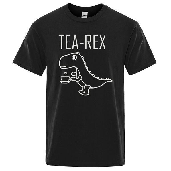 men s t shirts tea rex funny dinosaur drink coffee t shirts fashion casual tshirt streetwear male tee shirt 220705, White;black
men s t shirts tea rex funny dinosaur drink coffee t shirts fashion casual tshirt streetwear male tee shirt 220705, White;black