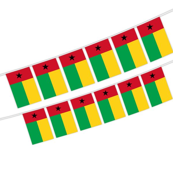 guinea bissau string flag 20 flag world country national hanging mini banner for decoration
guinea bissau string flag 20 flag world country national hanging mini banner for decoration