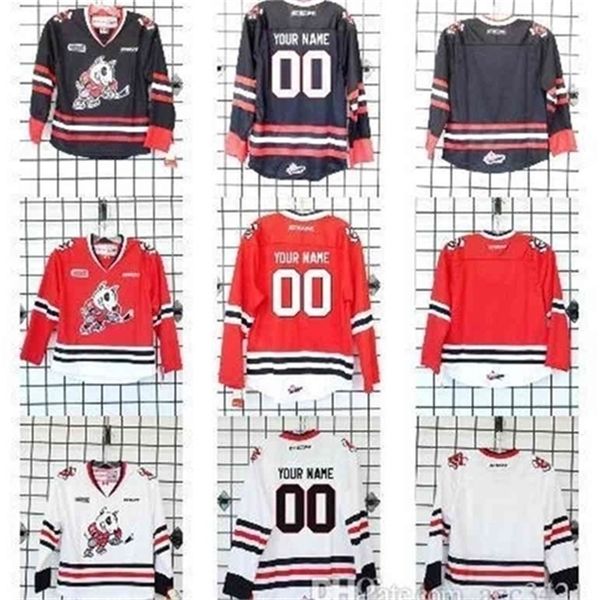 c26 nik1 custom men youth women nik1 tage customize 2016 customize ohl niagara icedogs hockey jersey size s-5xl or custom any name or number, Black
c26 nik1 custom men youth women nik1 tage customize 2016 customize ohl niagara icedogs hockey jersey size s-5xl or custom any name or number, Black