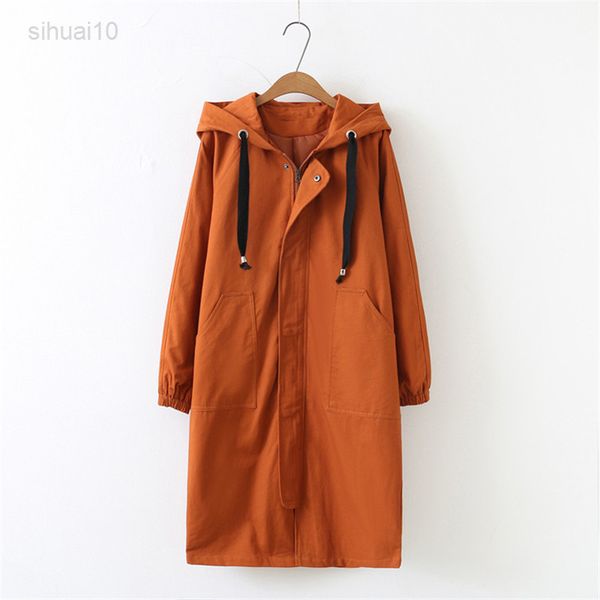 vrouwelijke windjack nieuwe lente koreaanse hooded lange trenchcoat vrouwelijke losse overjas vrouwen basic jassen kleding gabardina mujer l, Tan;black
vrouwelijke windjack nieuwe lente koreaanse hooded lange trenchcoat vrouwelijke losse overjas vrouwen basic jassen kleding gabardina mujer l, Tan;black